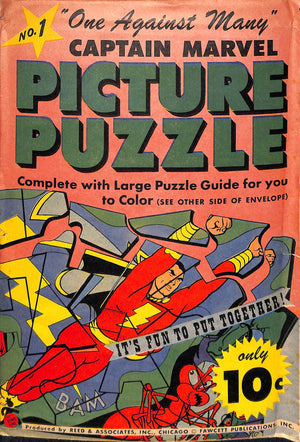 Captain Marvel Picture Puzzle No. 1