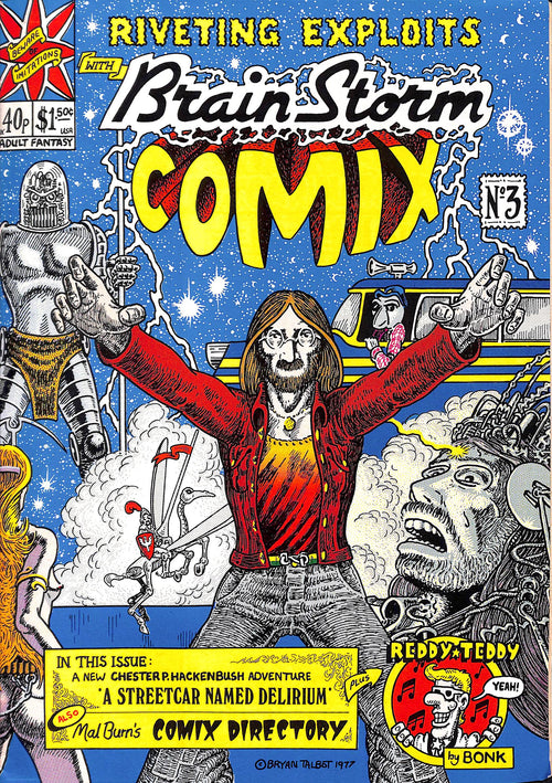 Brain Storm Comix No. 3 (Brain Storm #4)