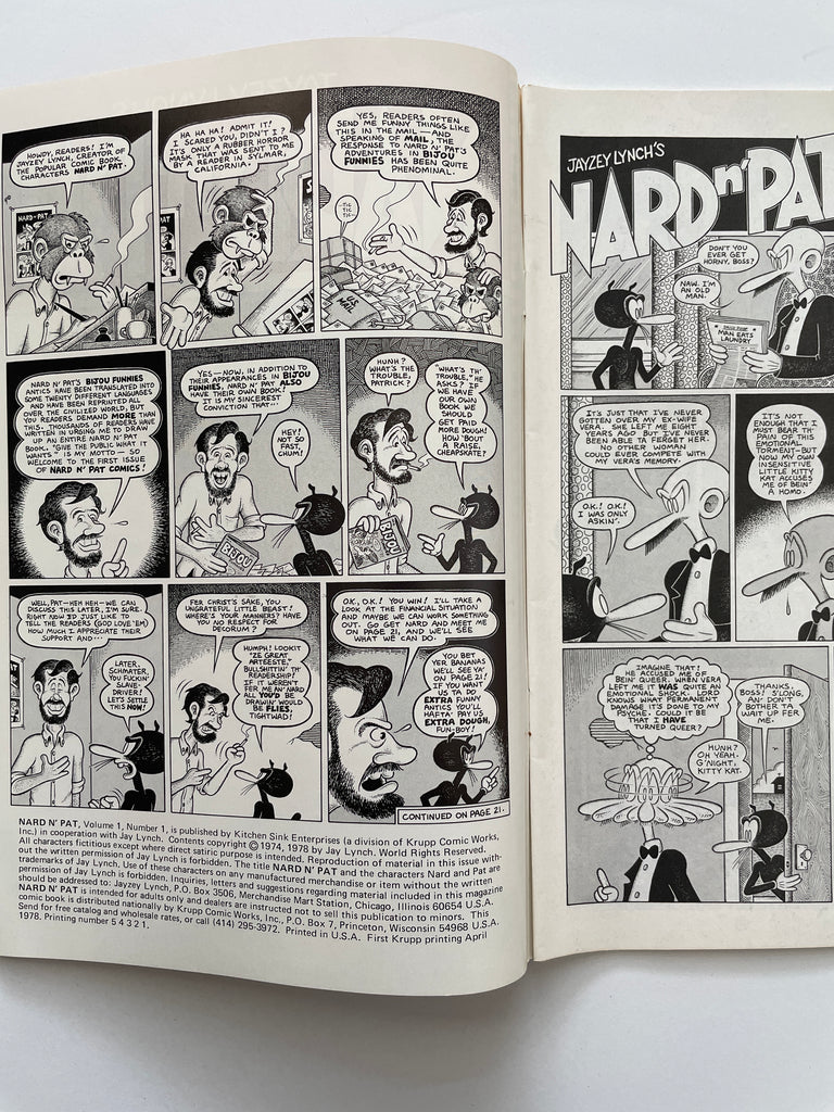 naj poth comic Nard n' Pat Number One – Last Gasp