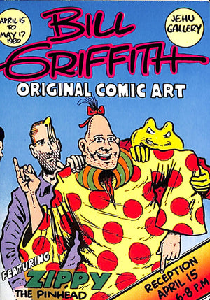 Bill Griffith SIGNED Original Comic Art Catalog from 1980