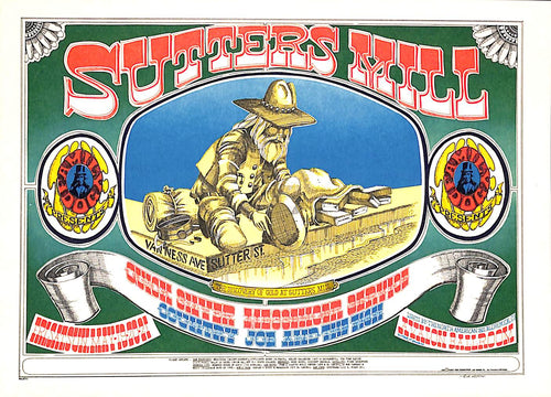 Quicksilver Messenger Service Family Dog Vintage Postcard FD62