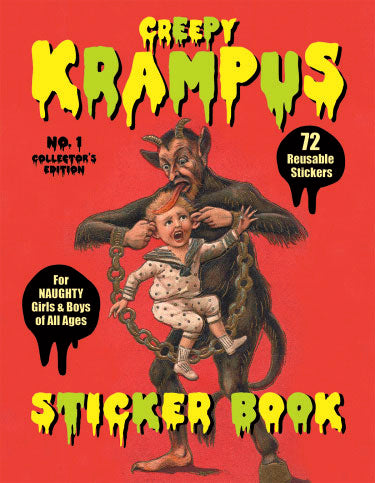 Krampus Sticker Book