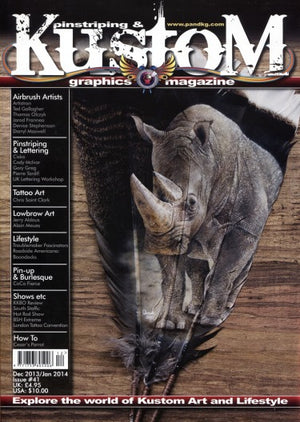 Pinstriping & Kustom Graphics Magazine #41