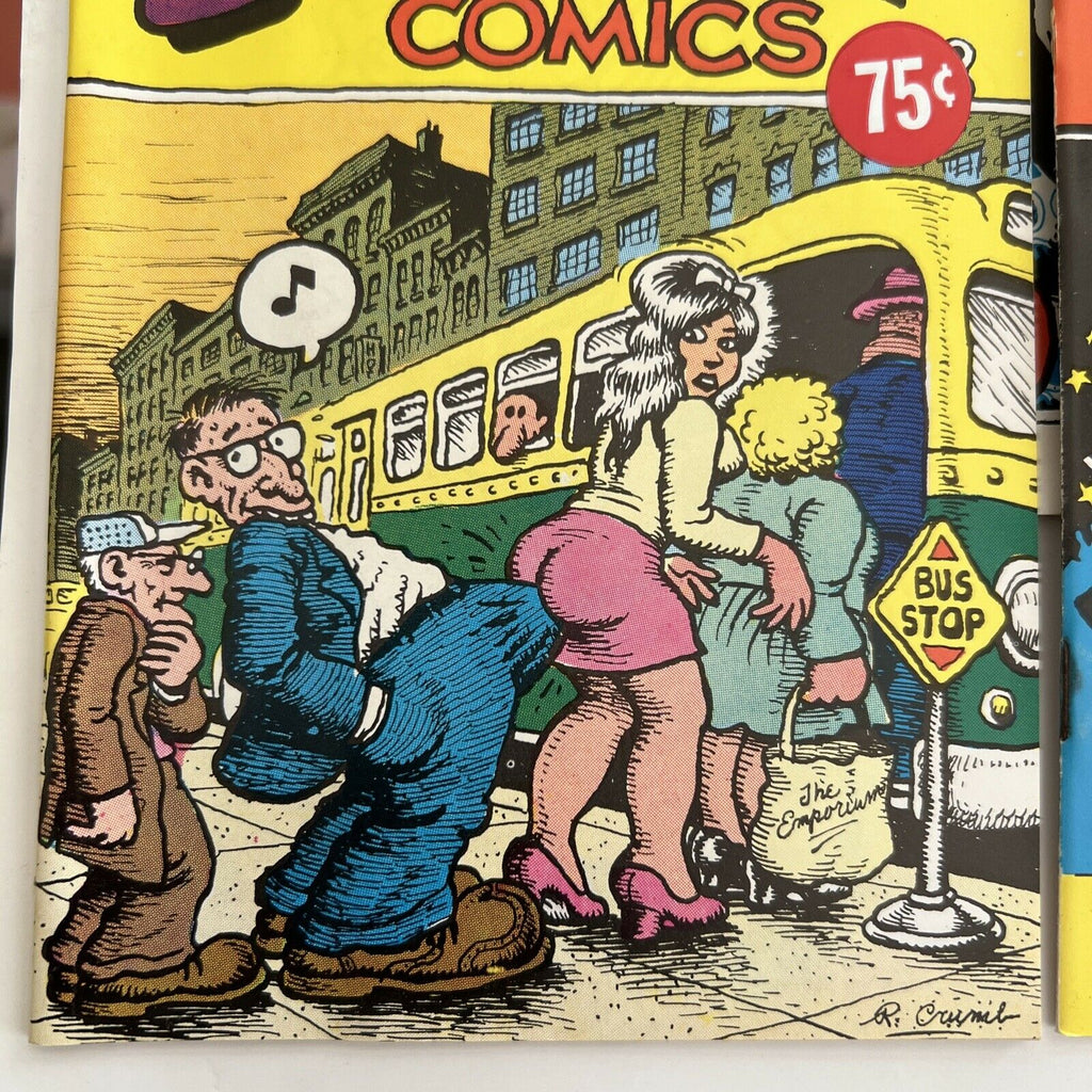 1960's R.Crumb/ Snatch buying #3-Underground Comix