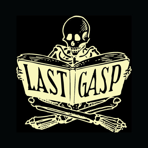 Last Gasp T-Shirt - Cream or Merlot logo on Black