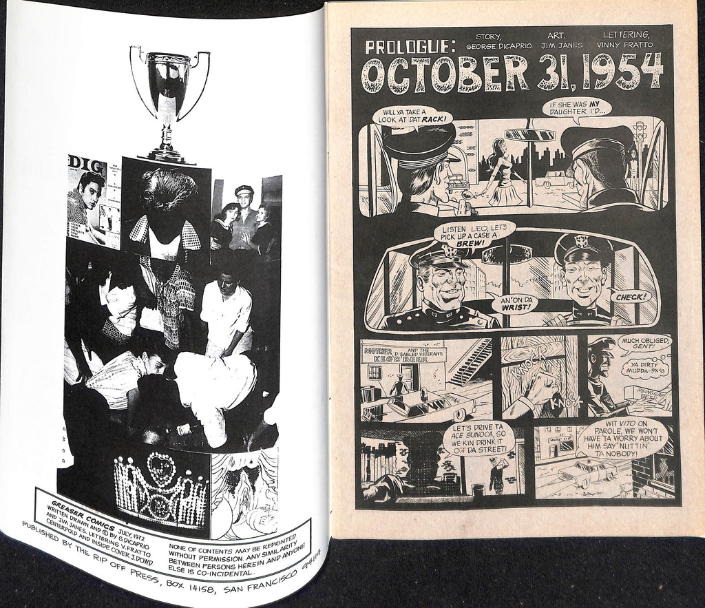 Greaser Comics Number Two (Greaser #2) – Last Gasp