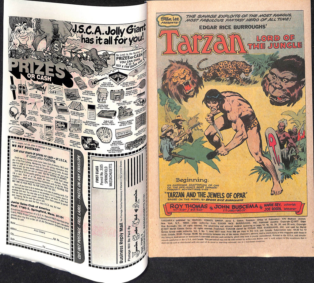 Tarzan Lord of the Jungle No. 1 – Last Gasp