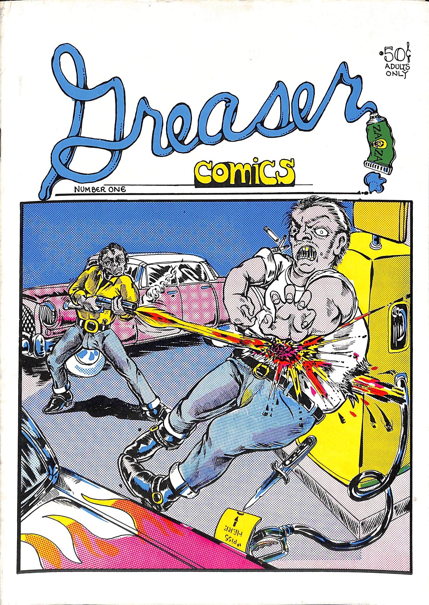 Greaser Comp Greaser Comics Number One (Greaser #1) – Last Gasp