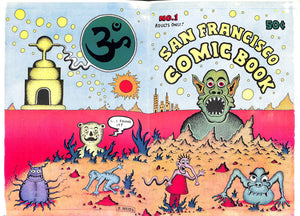 San Francisco Comic Book No. 1 Uncut Cover