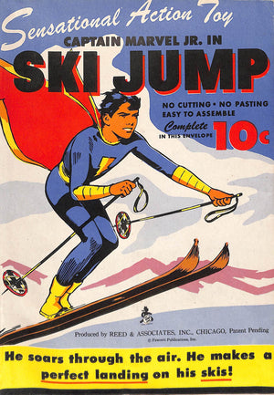 Captain Marvel Jr. in Ski Jump
