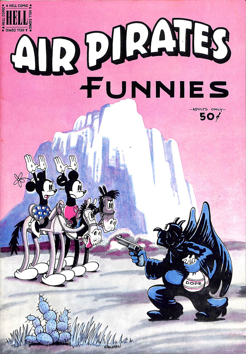 Air Pirates Funnies #2 Pink Cover Variant