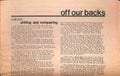 off our backs Vol. 4 #2 (Volume IV, Number 2) 1974