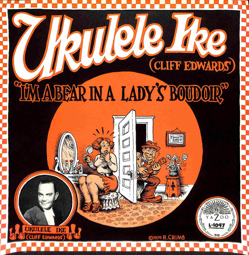 Robert Crumb poster Ukulele Ike