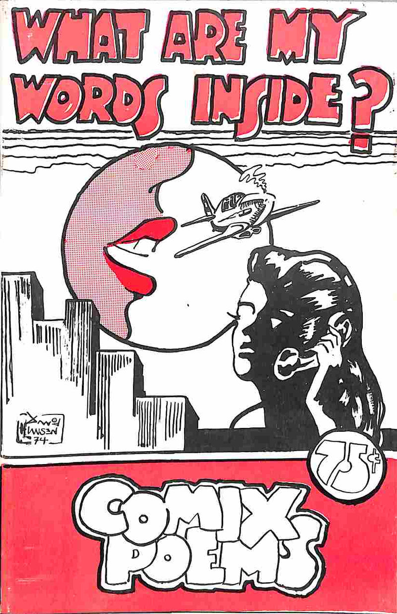 What are My Words inside? Comics Poems zine