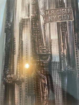 H.R. Giger N.Y. City Signed and Numbered Limited Edition Hardcover