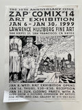Zap Comix #14 Art Exhibition Flyers