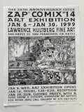 Zap Comix #14 Art Exhibition Flyers