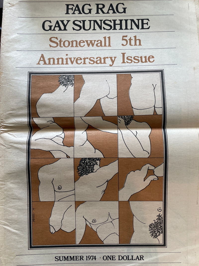 Fag Rag / Gay Sunshine: Stonewall 5th Anniversary Issue