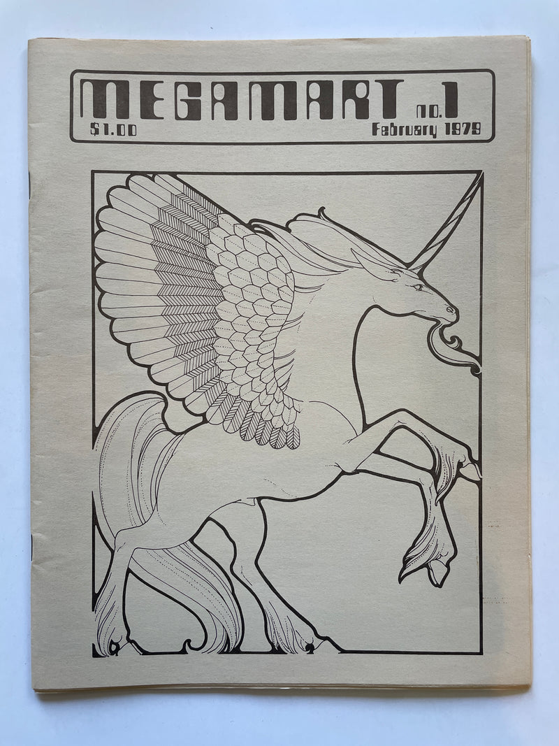 MEGAMART No. 1 (February 1979) Science Fiction Fanzine - Bjo Trimble / Alicia Austin