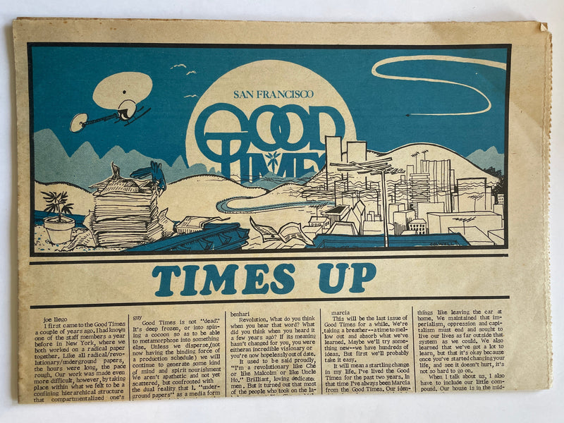 San Francisco Good Times, Vol. 5, No. 19 (Final Issue)