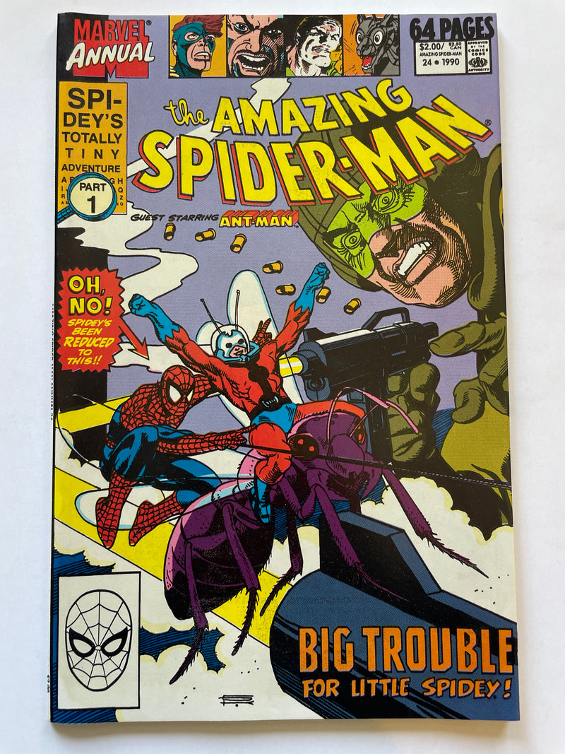 The Amazing Spider-Man Annual #24 (1990) - Ant-Man Guest Stars
