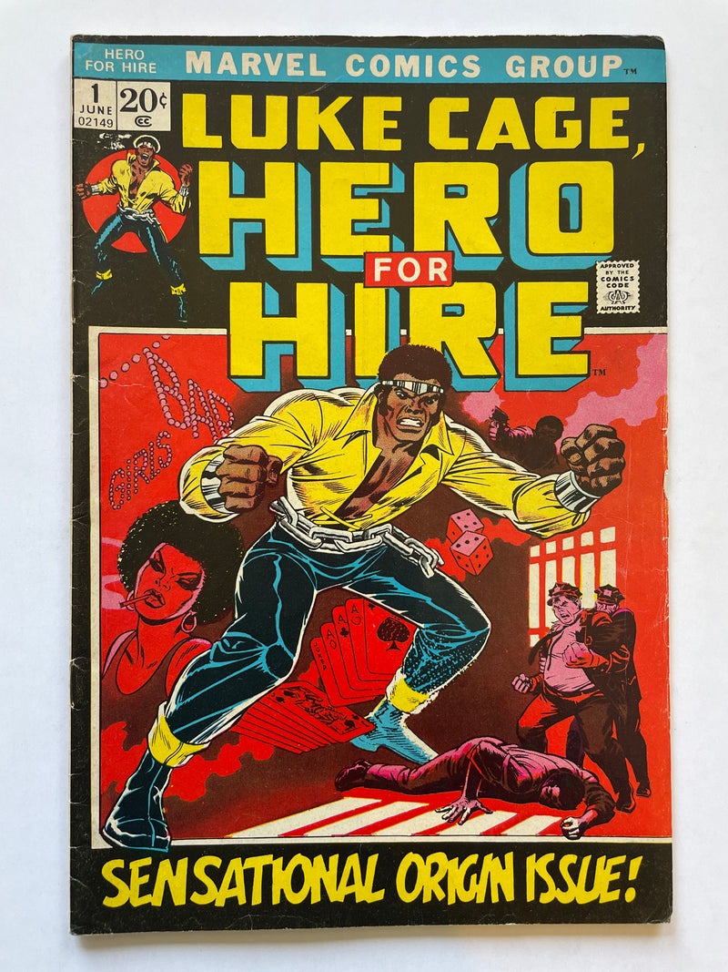 Luke Cage, Hero for Hire #1 (1st Appearance of Luke Cage)