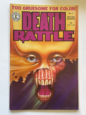 Death Rattle #7 (1986) - Kitchen Sink Comix - Dean Armstrong Cover