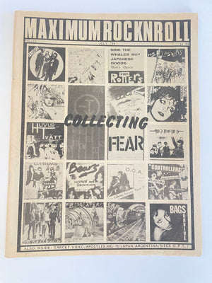 Maximum Rocknroll Magazine No. 15