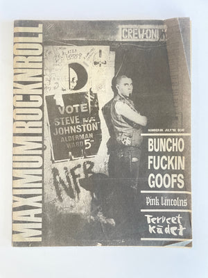 Maximum Rocknroll Magazine No. 86