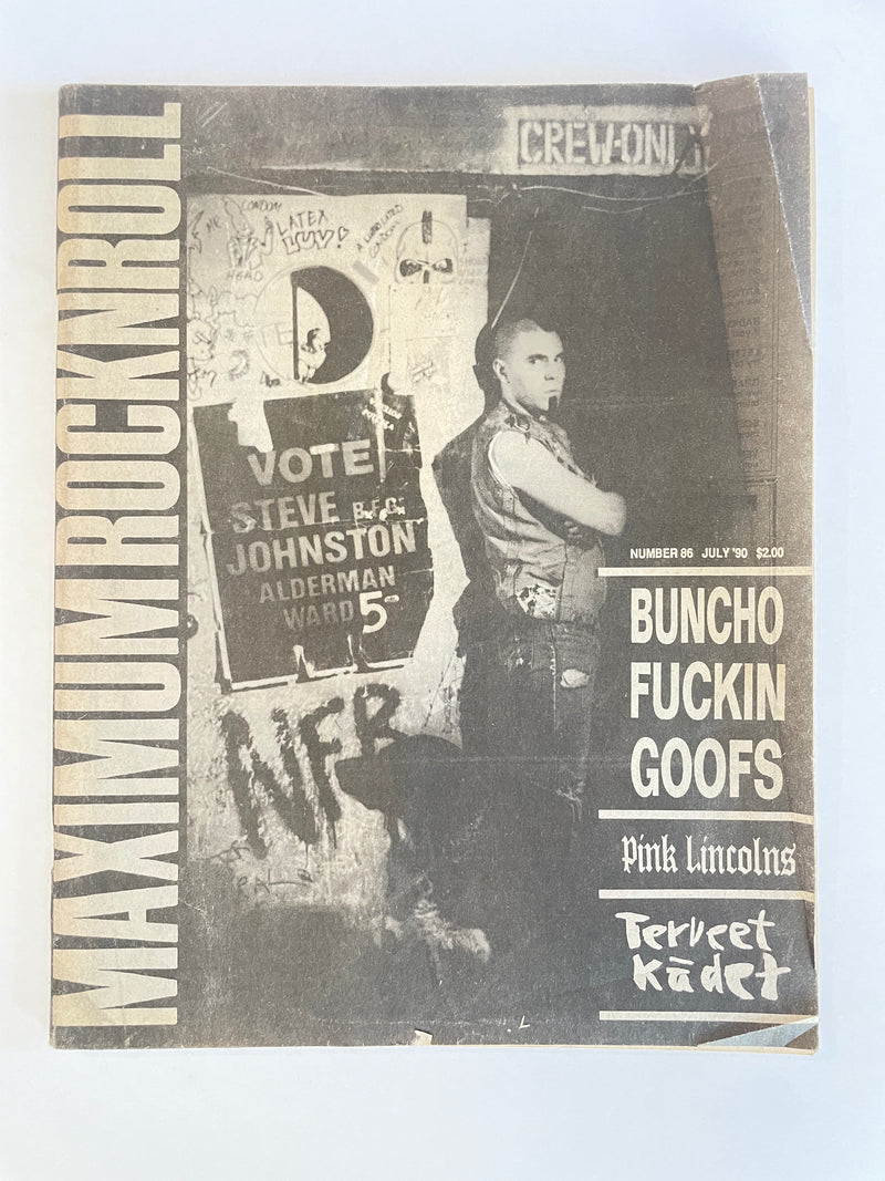 Maximum Rocknroll Magazine No. 86
