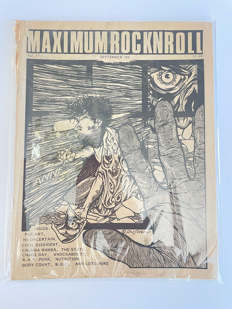 Maximum Rocknroll Magazine No. 17