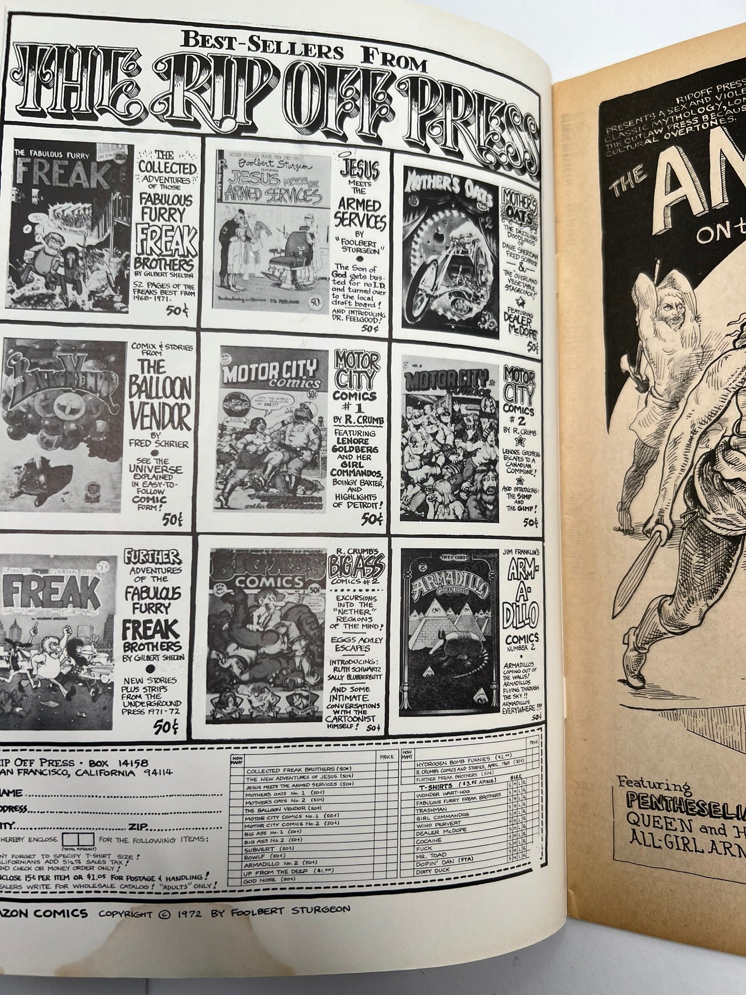 Amazon Comics – Last Gasp