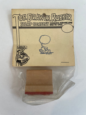 Mr. Natural Rubber Stamp