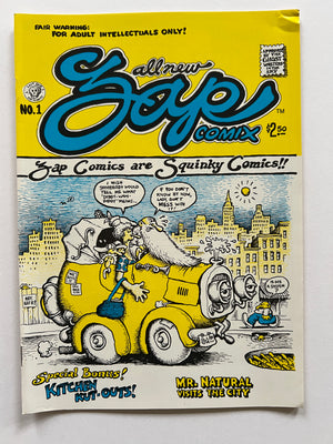 Zap Comix No. 1 - Yellow and Purple Cover