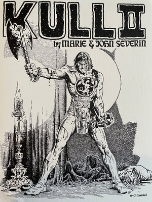 KULL II - Marie and John Severin Art Portfolio Signed and Numbered