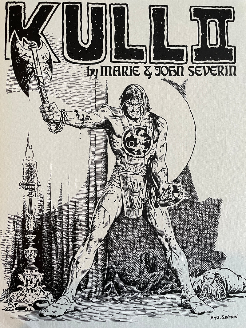 KULL II - Marie and John Severin Art Portfolio Signed and Numbered