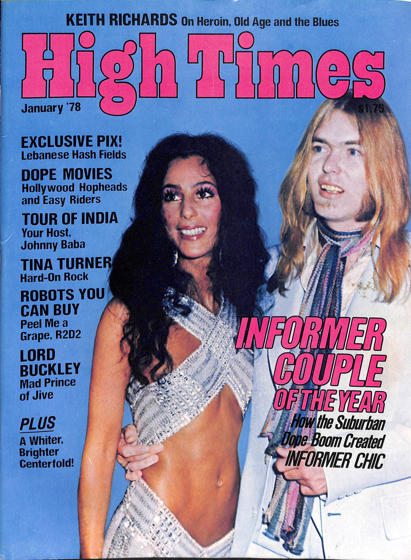 High Times #29 - Jan 1978 - Informer Couple of the Year