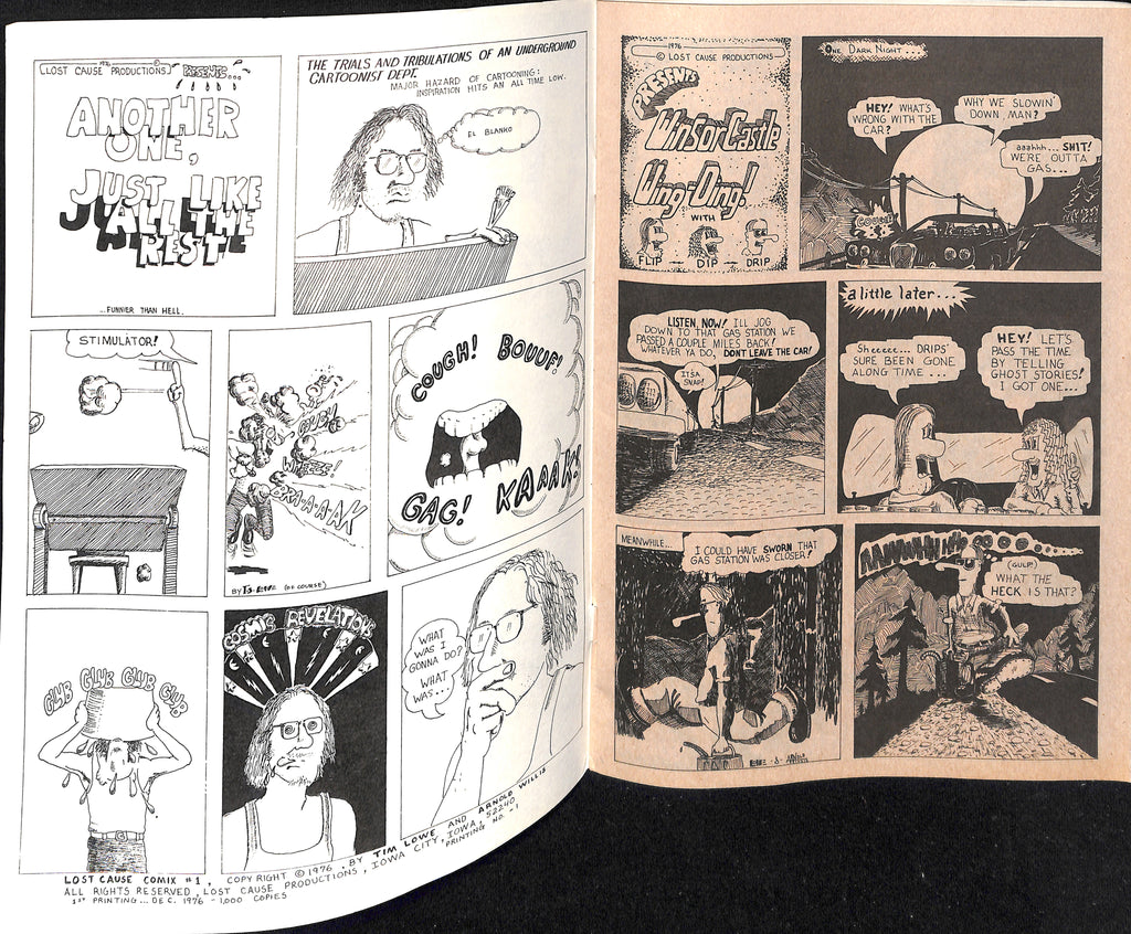 Lost Cause Comix No. 1 – Last Gasp