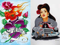 Latino Art Collection: Tattoo Inspired Chicano, Maya, Aztec and Mexican Styles