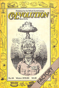 Co-Evolution Quarterly No. 24 - Robert Crumb Cover