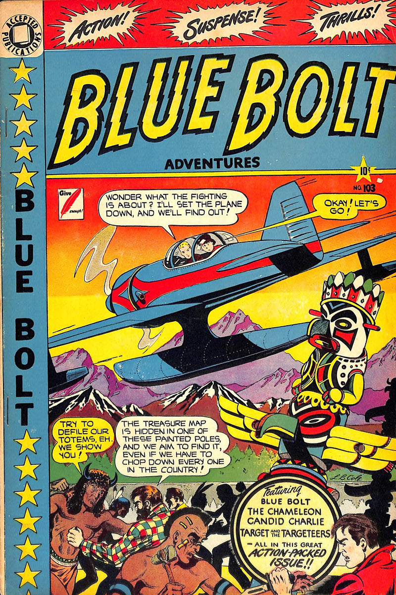 Blue Bolt Adventures no. 103
