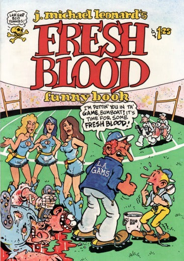 Fresh Blood Funny Book