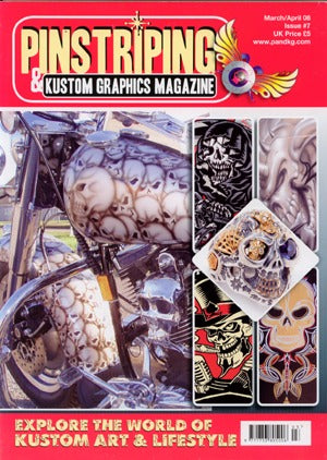 Pinstriping & Kustom Graphics Magazine #7