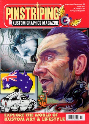 Pinstriping & Kustom Graphics Magazine #17