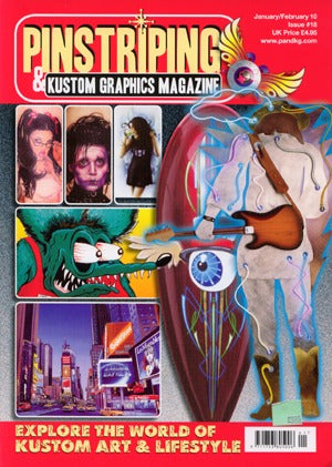 Pinstriping & Kustom Graphics Magazine #18