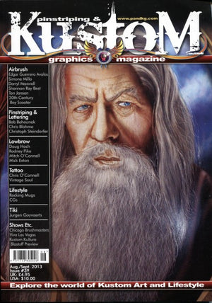 Pinstriping & Kustom Graphics Magazine #39