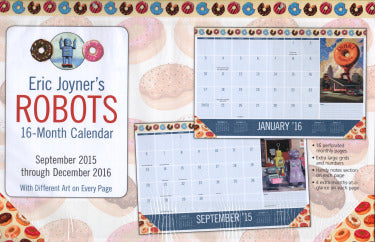 Eric Joyner's Robots: 16-Month Calendar