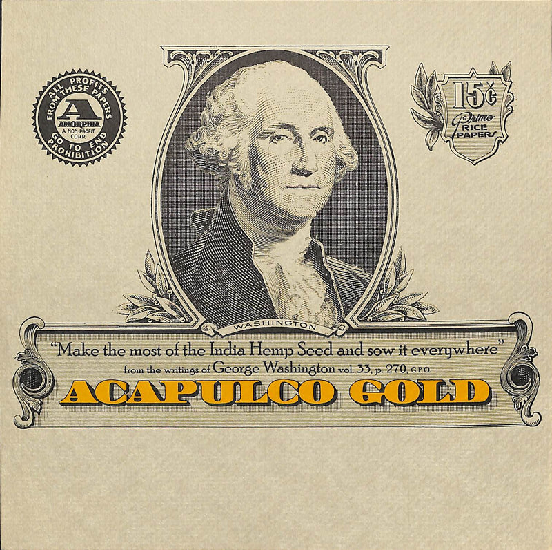 Vintage Acapulco Gold Amorphia promotional card