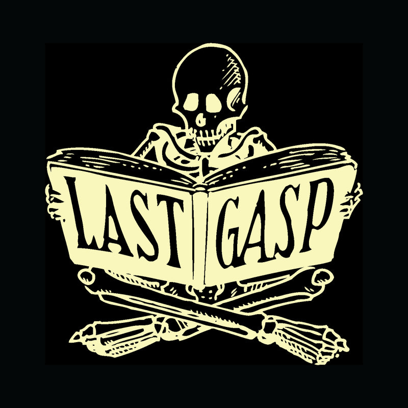 Last Gasp T-Shirt - Cream or Merlot logo on Black